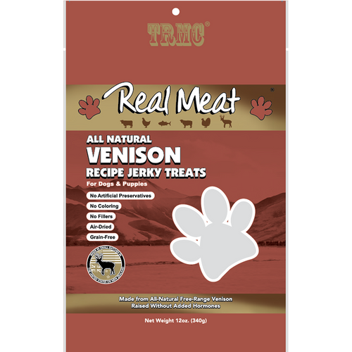 The Real Meat Company Real Meat Dog Treats Venison Jerky Bits (12 Oz)