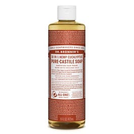 Pure Castile Liquid Soap, Eucalyptus, 16-oz.
