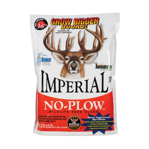 IMPERIAL WHITETAIL NO-PLOW WILDLIFE SEED BLEND (9 lbs)