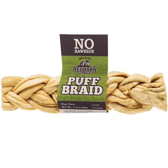 Redbarn Puff Braid Dog Treats (Small/medium)