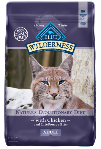 Blue Buffalo Wilderness Grain Free Chicken Recipe Dry Cat Food