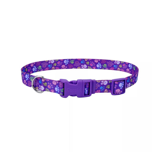 Coastal Pet Products Styles Adjustable Dog Collar (3/8 x 8-12, Wildflower)