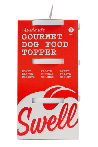 Swell Gourmet Dog Food Toppers Variety Pack (3 Pk 4.5 oz/Case - 13.5 oz)