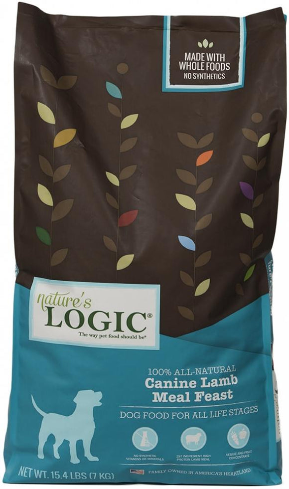 Nature's Logic Canine Lamb Meal Feast Dry Dog Food