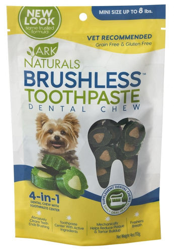 Ark Naturals Brushless Toothpaste Mini Dog Treats