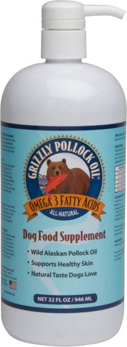 Grizzly Pollock Oil for Dogs