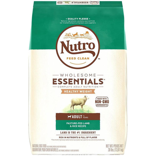 Nutro Wholesome Essentials Healthy Weight Adult Pasture-Fed Lamb & Rice Recipe Dry Dog Food