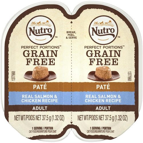 Nutro Perfect Portions Adult Grain Free Salmon Chicken Pate Wet Cat Food Trays Harrisburg PA Hanoverdale Agway