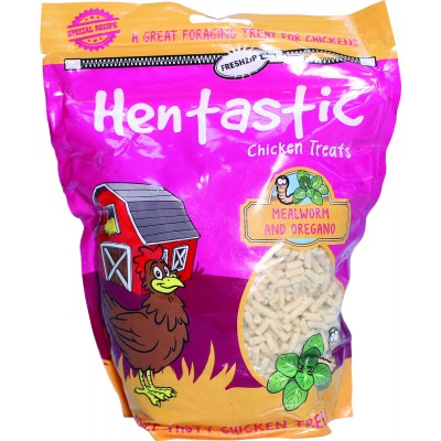 Hentastic Mealworm And Oregano Chicken Treat (16 oz)