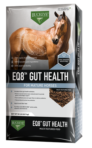 BUCKEYE™ Nutrition EQ8™ Gut Health (50 lbs)