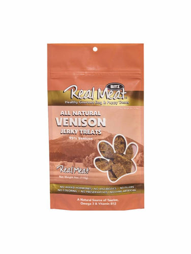 The Real Meat Company Venison Dog Treats (8 oz)