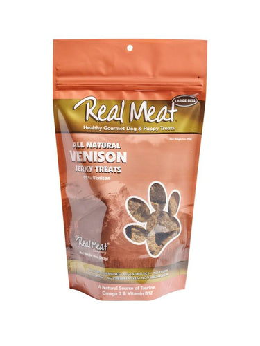 The Real Meat Company Real Meat Dog Treats Venison Jerky Bits (12 Oz)