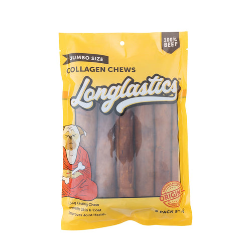 Barking Buddha™ Longlastics™ Jumbo Collagen Chews (5″-6”)