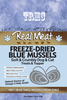 Real Meat Freeze Dried Blue Mussels (2.5 oz)