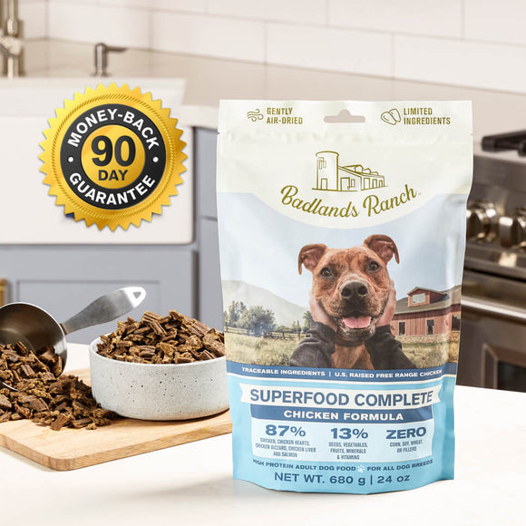 Badlands Ranch Superfood Complete Chicken Formula Dog Food