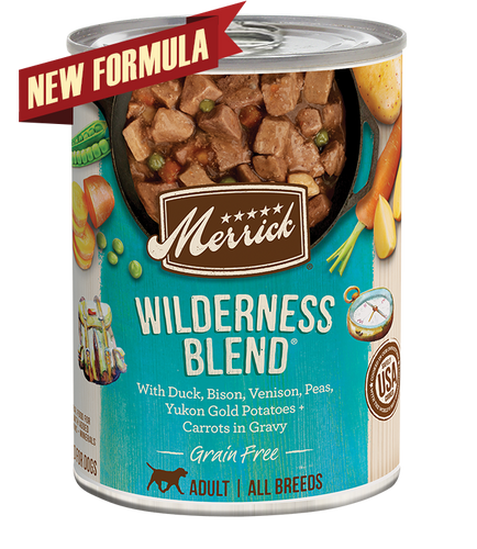 Merrick Grain Free Wilderness Blend in Gravy