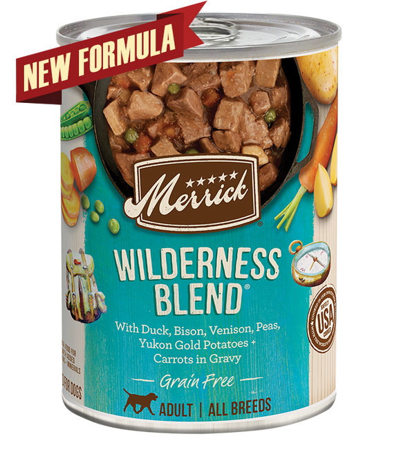 Merrick Grain Free Wilderness Blend in Gravy