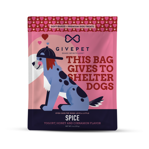 Givepet Soft Baked Spice Dog Treats (6 oz)