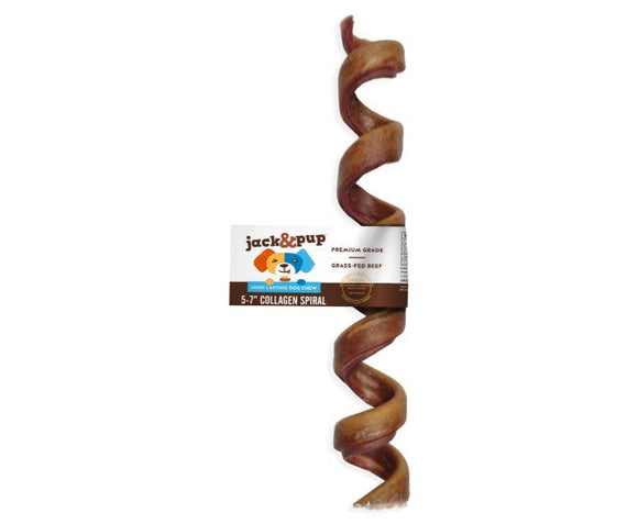 Jack&Pup Spiral Collagen Sticks Dog Treats