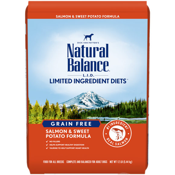 Natural Balance L.I.D. Limited Ingredient Diets Adult Maintenance Sweet Potato & Salmon Dry Dog Food