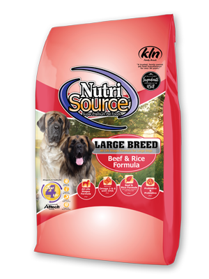 NutriSource Large Breed Beef and Rice (30-lb)