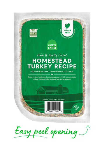 Open Farm Homestead Turkey Gently Cooked Recipe (16-oz)