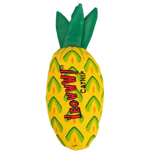 Yeowww! Pineapple Catnip Toy (Yellow)