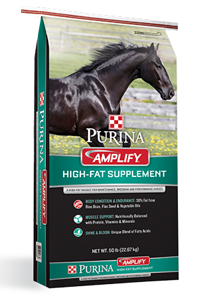 Purina® Amplify® High-Fat Horse Supplement (50 lb)