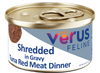 VēRUS Feline Shredded in Gravy Tuna Red Meat Dinner