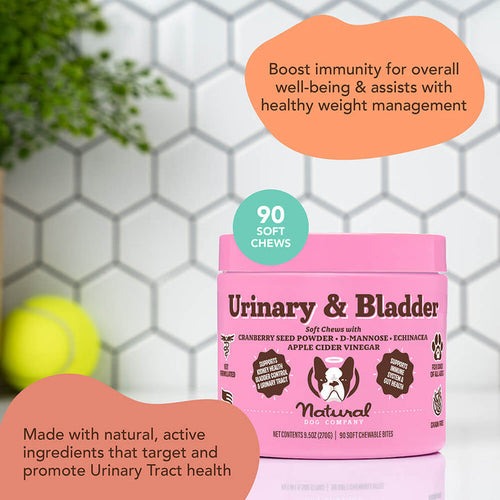 Natural Dog Company Urinary & Bladder Supplement (90 Soft Chews)