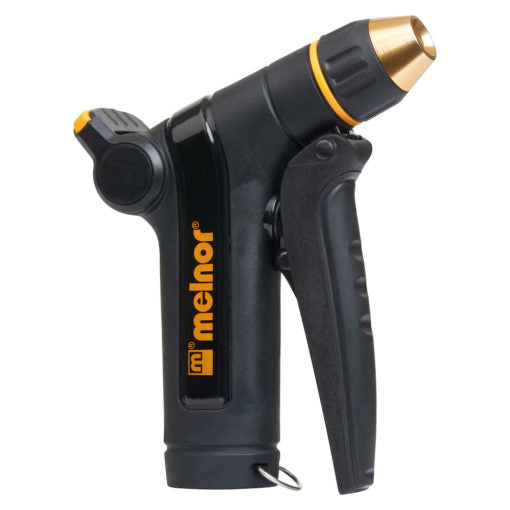 Melnor Front-Trigger Metal Adjustable Nozzle