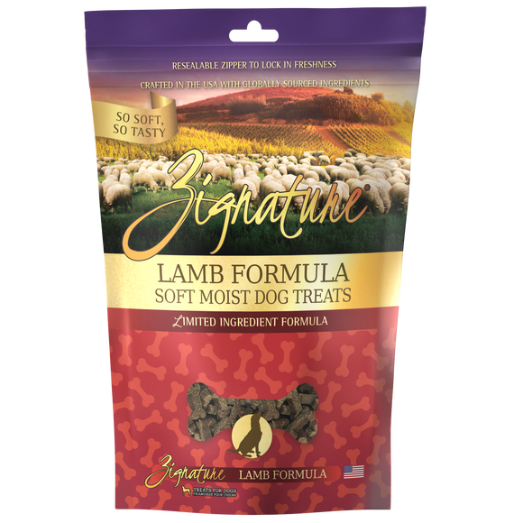 Zignature Soft Moist Dog Treats Lamb Formula