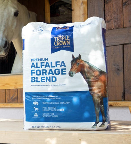 TRIPLE CROWN PREMIUM ALFALFA FORAGE BLEND (40 lbs)