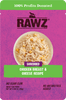 Rawz Shredded Chicken Breast & Cheese Wet Cat Food Recipe (2.46 oz. Pouches)