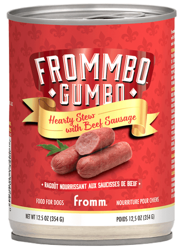 Fromm Frommbo™ Gumbo Hearty Stew with Pork Sausage Dog Food (12.5 oz Single Can)