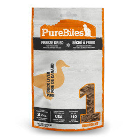 PureBites Duck Liver Freeze Dried Cat Treats