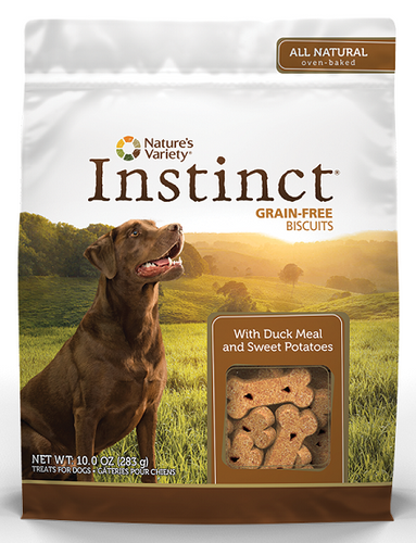 Nature's Variety Instinct Duck Meal and Sweet Potato Biscuits