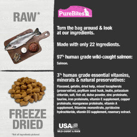 PureBites Salmon Recipe Cat Food Topper
