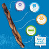 Jack&Pup 12-Inch Braided Bully Stick