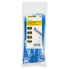 Standard Duty Cable Tie, Blue, 8-In., 100-Pk.