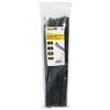 Standard Duty Cable Tie, UV Black, 14-In., 100-Pk.