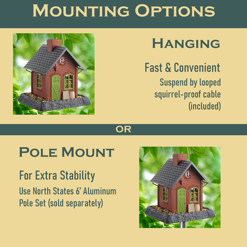 North States Village Collection Old Town Pub Birdfeeder