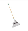 Green Thumb Lawn & Leaf Rake Steel Tines Wood Handle