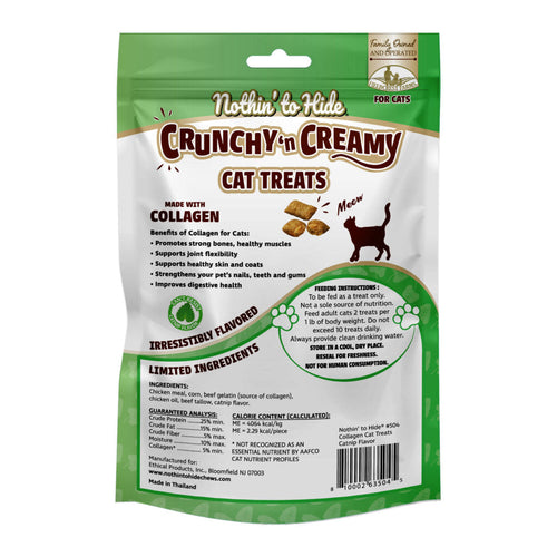 Nothin To Hide Collagen Cat Catnip Cat Treats