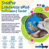 Soda Pup Lighthouse eMat Enrichment Lick Mat With Suction Cups