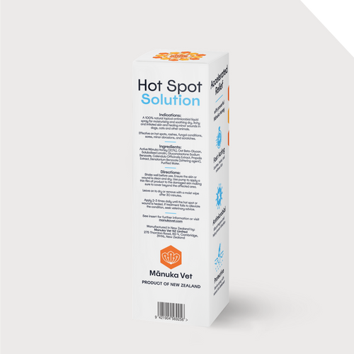 Manuka Vet Hot Spot Solution
