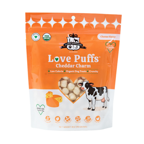 Lord Jameson Cheddar Charm Organic Dog Treats