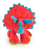 GODOG Dinos Frills Squeaker Plush Pet Dog Toy