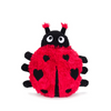 fabdog Fluffy Ladybug Dog Toy