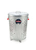 Behrens 20 Gallon Galvanized Steel Outdoor Compost Can with Lid